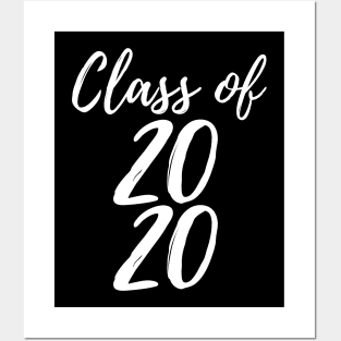 Class Of 2020 Graduation Senior High School College Posters and Art